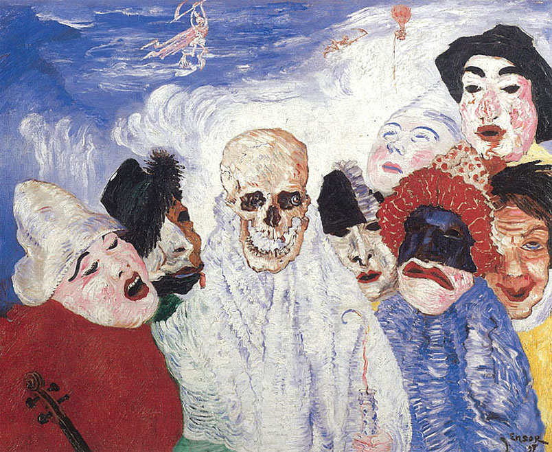 Death and the Masks (1897) - James Ensor Tablo