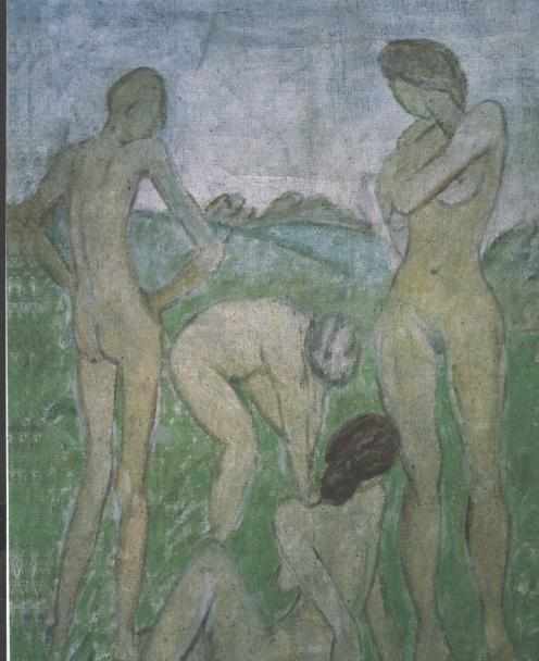 Decision of Paris - Otto Mueller Tablo