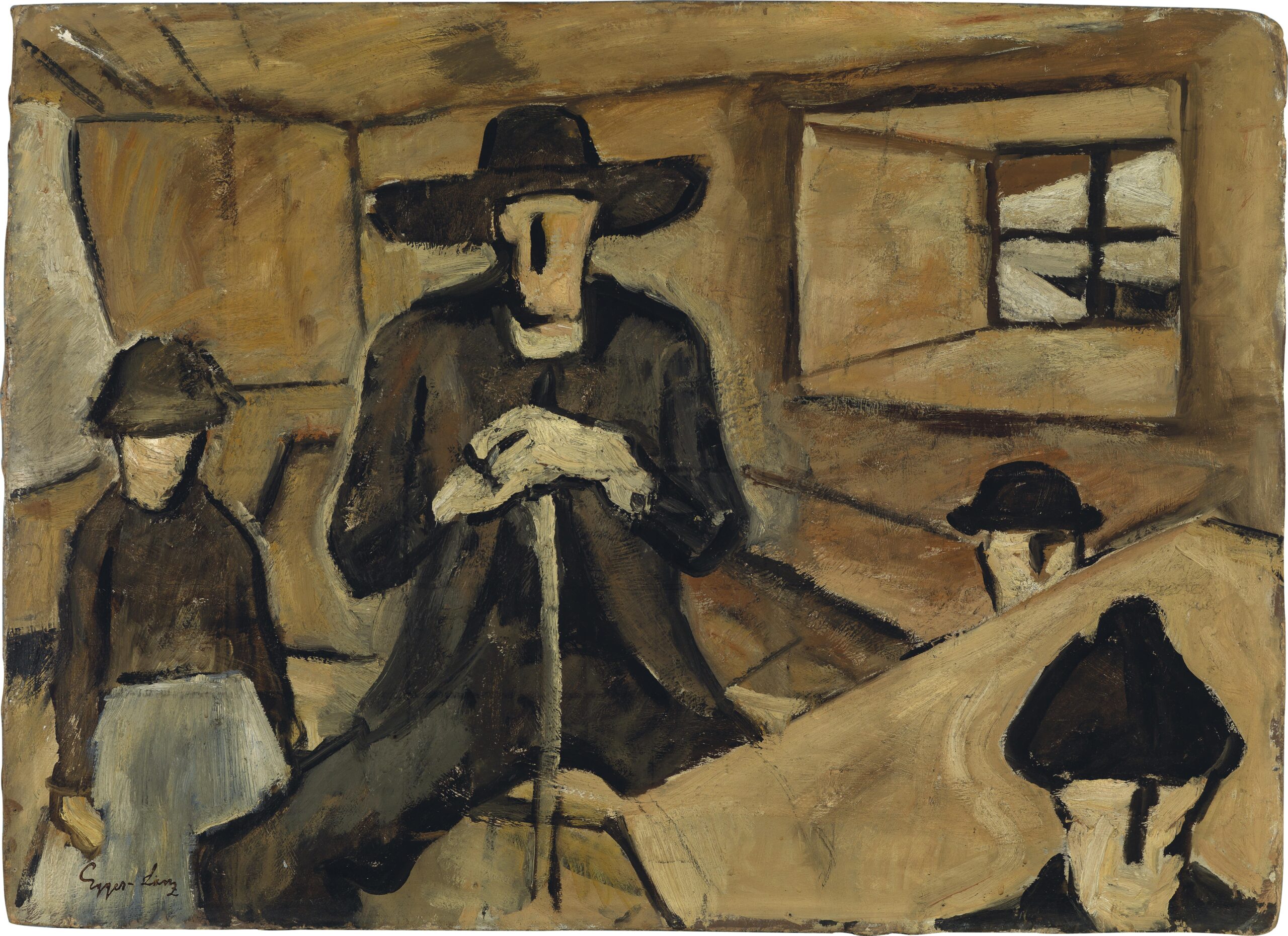 Der Bauer - Albin Egger-Lienz Tablo