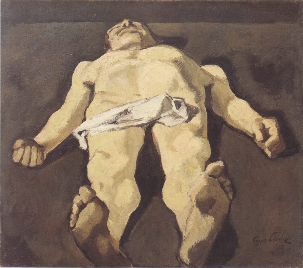 Der Tote Christus (1926) - Albin Egger-Lienz Tablo