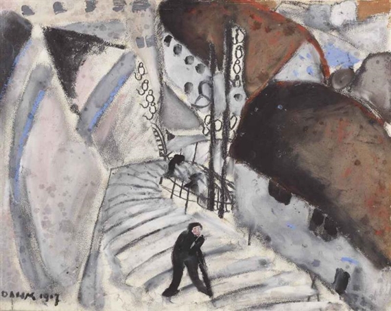 Die Treppe (1907) - Helen Dahm Tablo