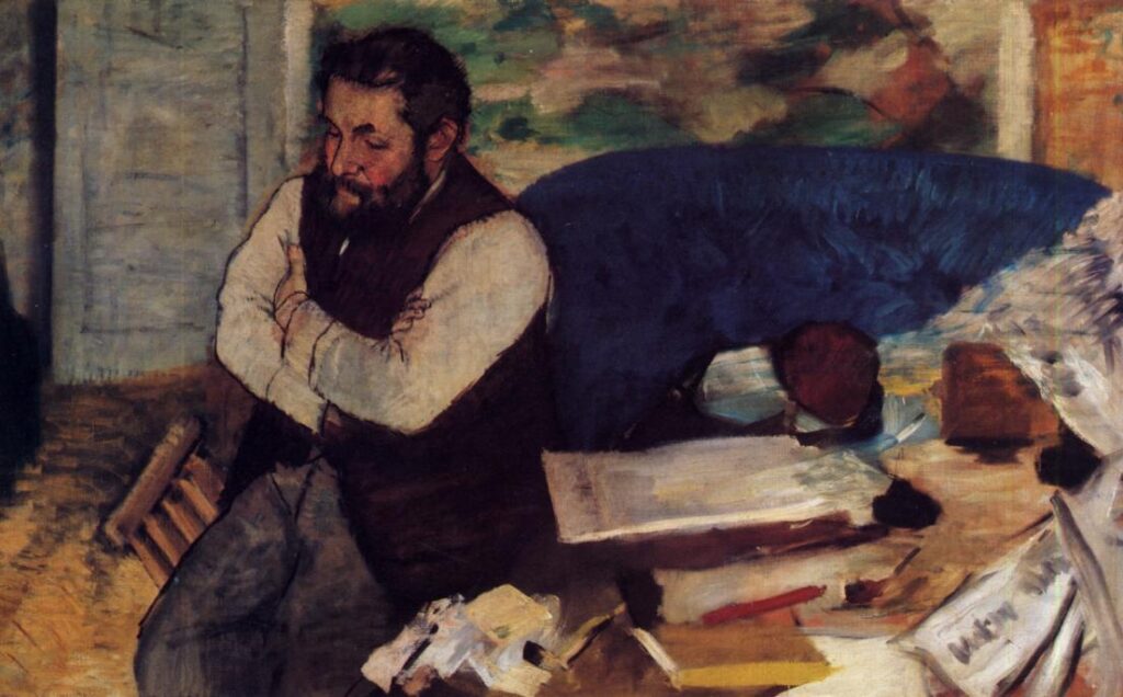 Diego Martelli (1879) – Edgar Degas Tablo
