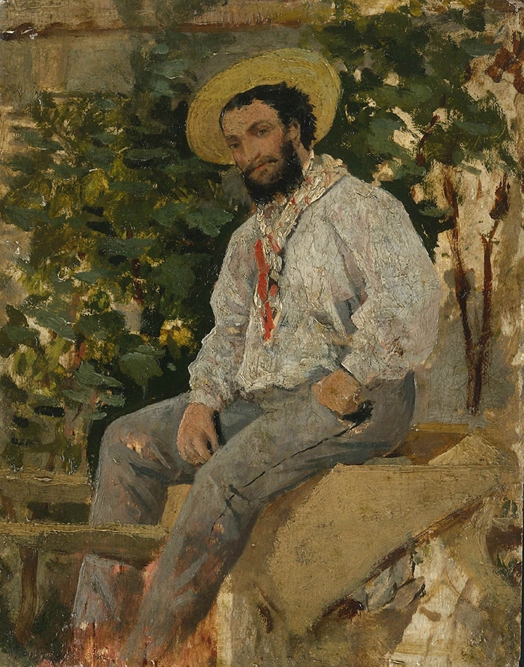 Diego Martelli in Castiglioncello (1865) - Giovanni Boldini Tablo