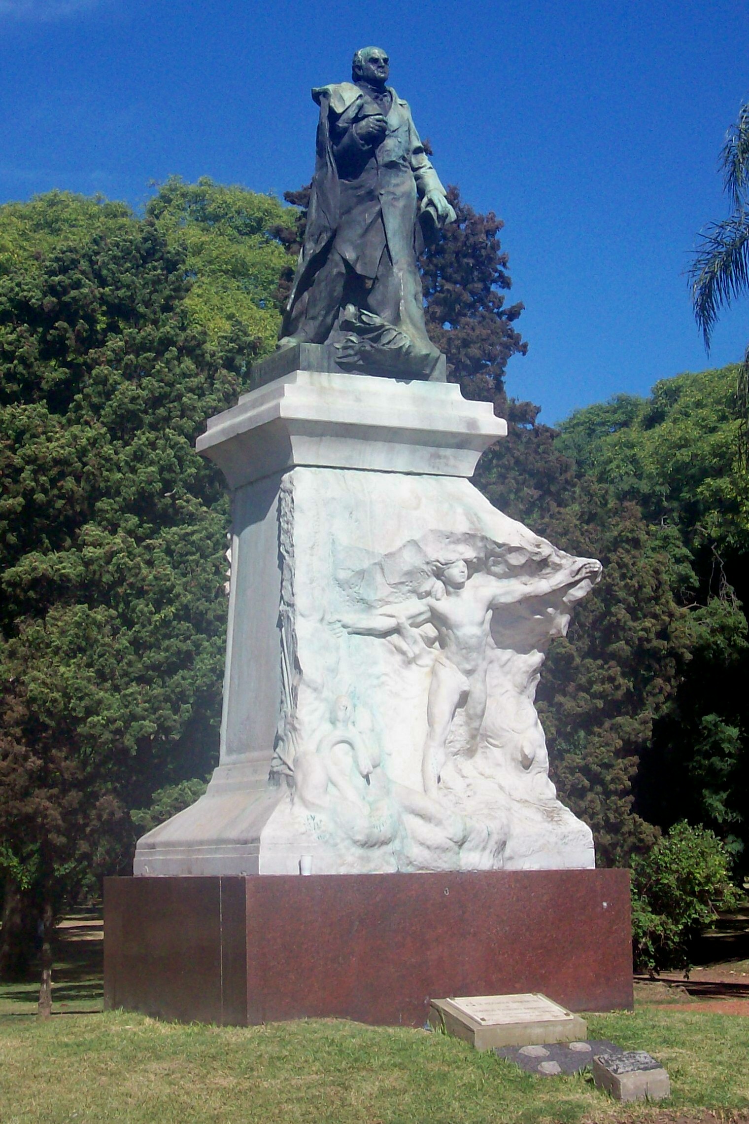 Domingo Sarmiento - Auguste Rodin Tablo