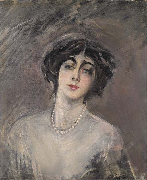 Donna Franca Florio (1921) - Giovanni Boldini Tablo