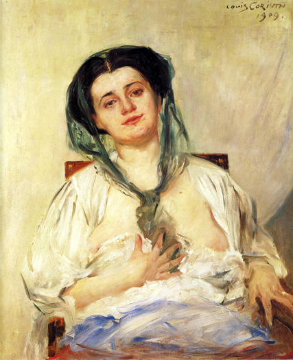 Donna Gravida (1909) - Lovis Corinth Tablo