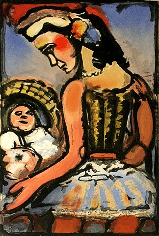 Dors mon amour (Sleep my love) (1935) - Georges Rouault Tablo