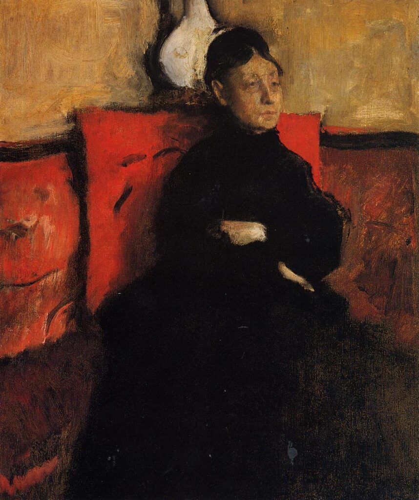 Duchesse de Montejasi Cicerale (1868) – Edgar Degas Tablo