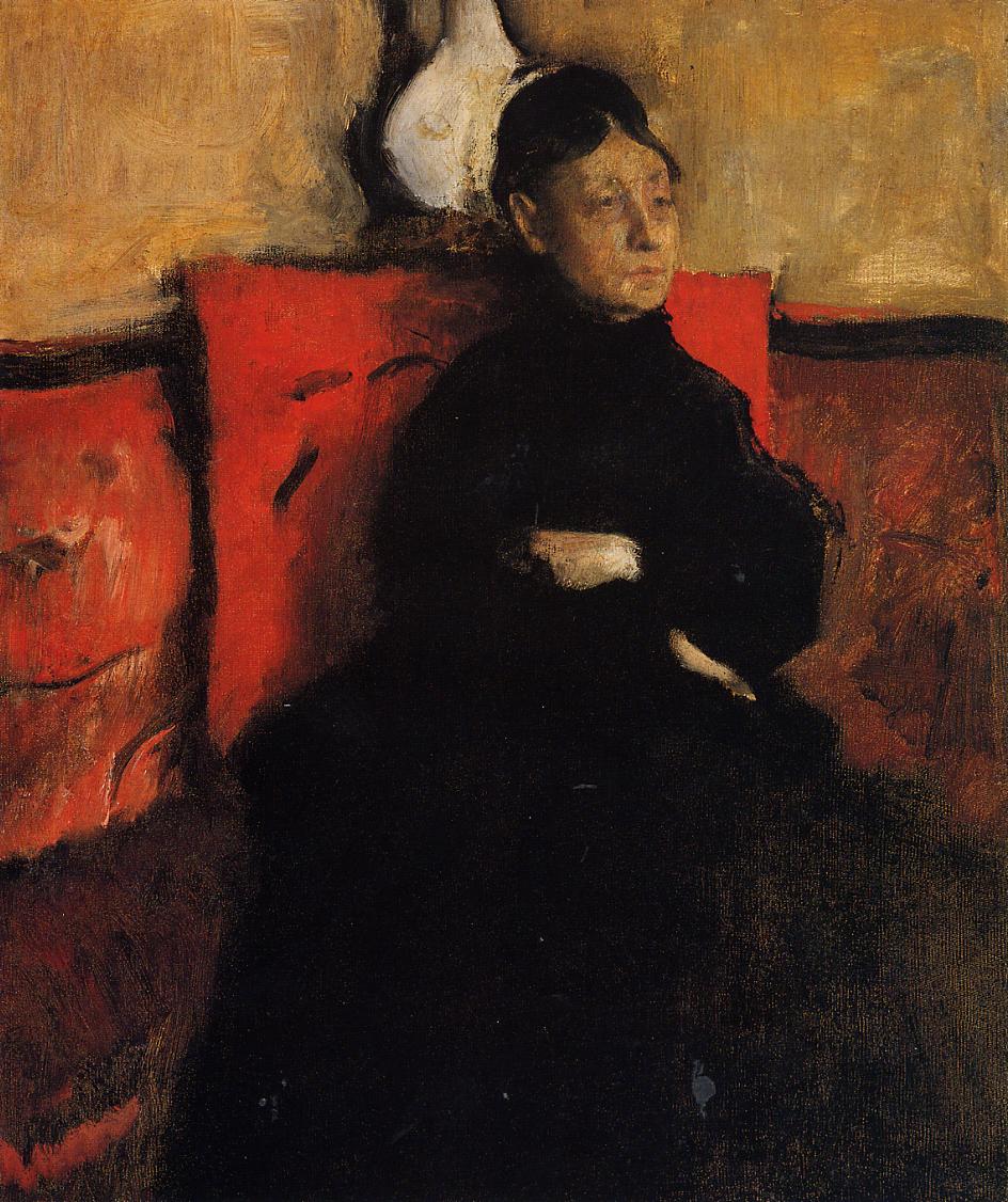 Duchesse de Montejasi Cicerale (1868) - Edgar Degas Tablo