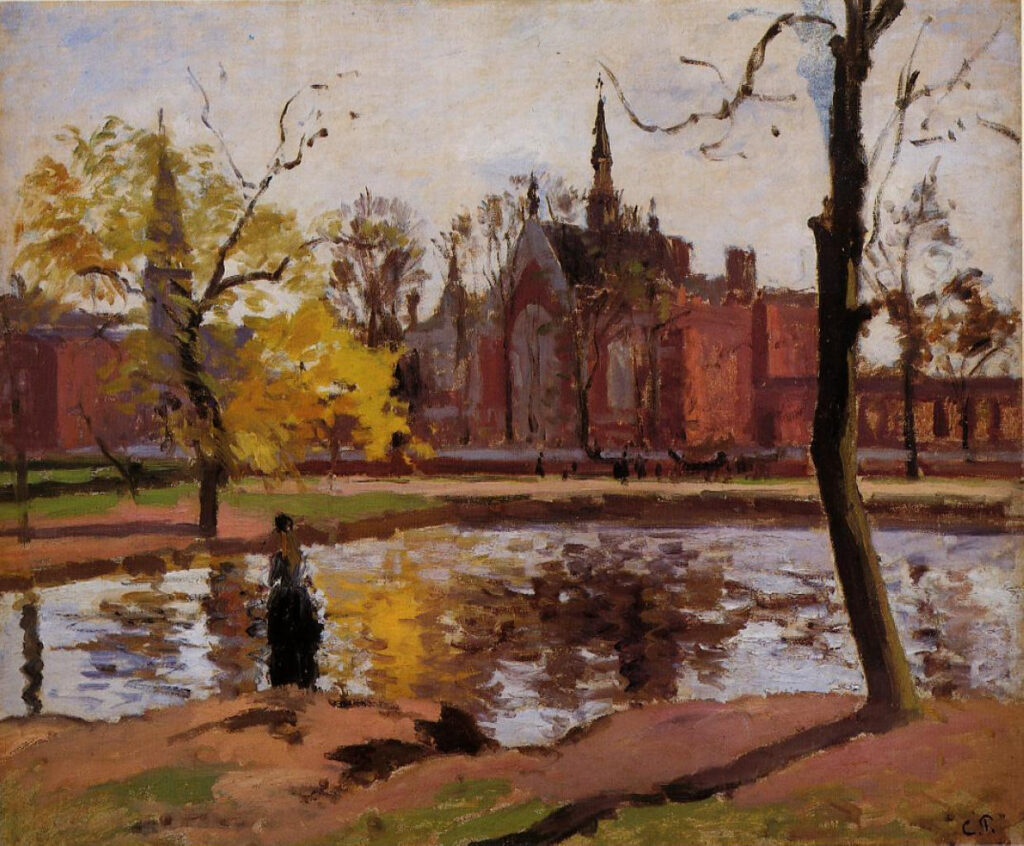 Dulwich College, London (1871) - Camille Pissarro Tablo