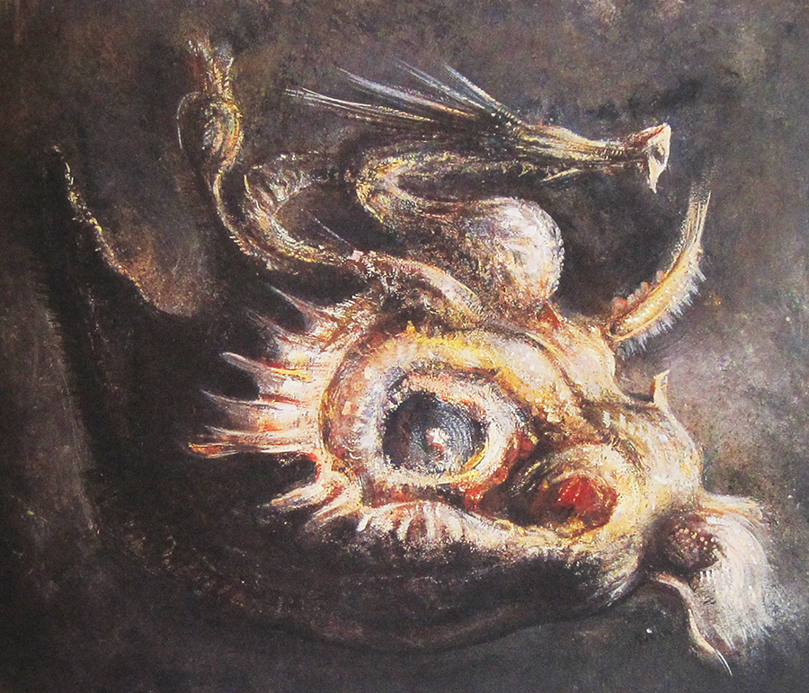 El pez buey (1906) - Alfred Kubin Tablo