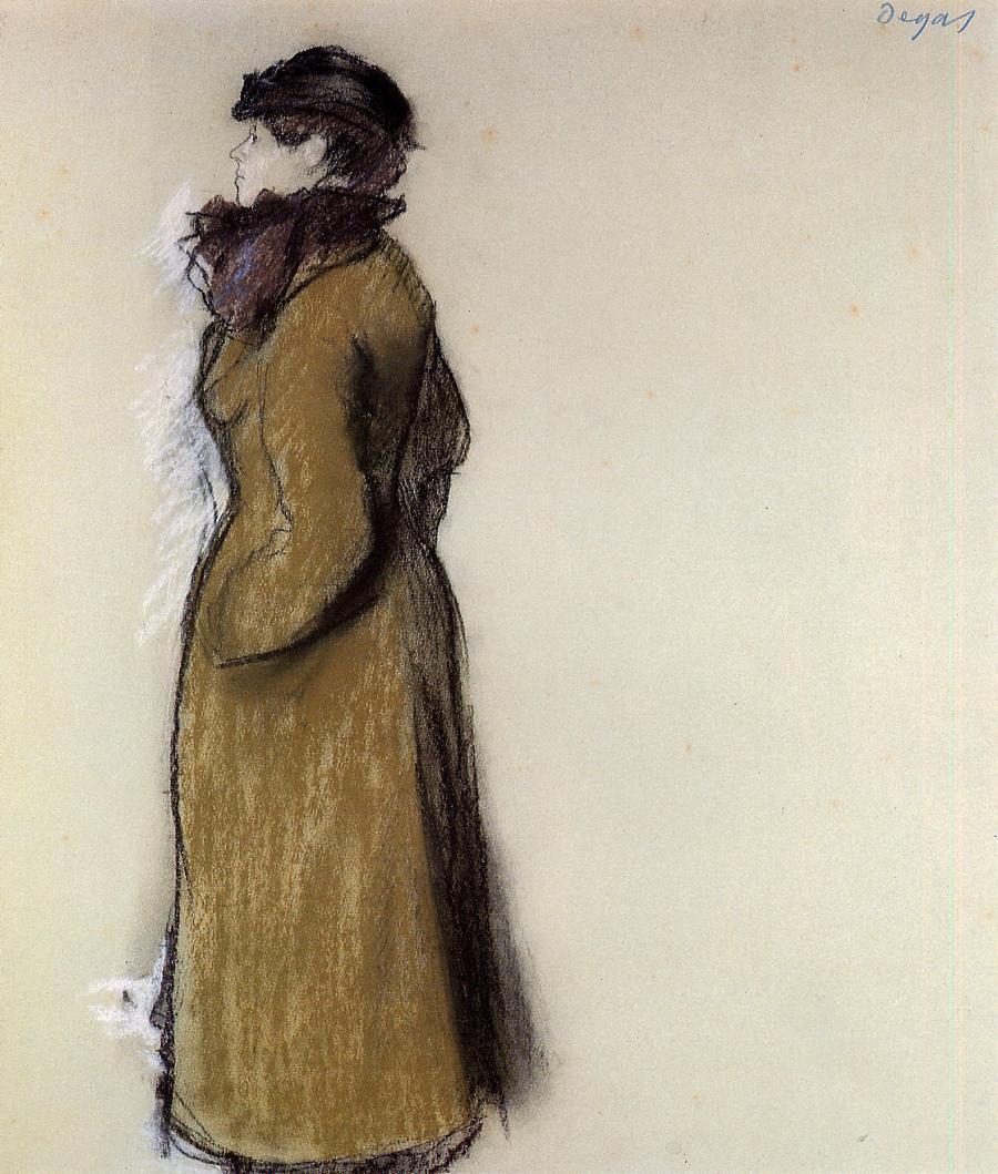 Ellen Andree (1879) - Edgar Degas Tablo
