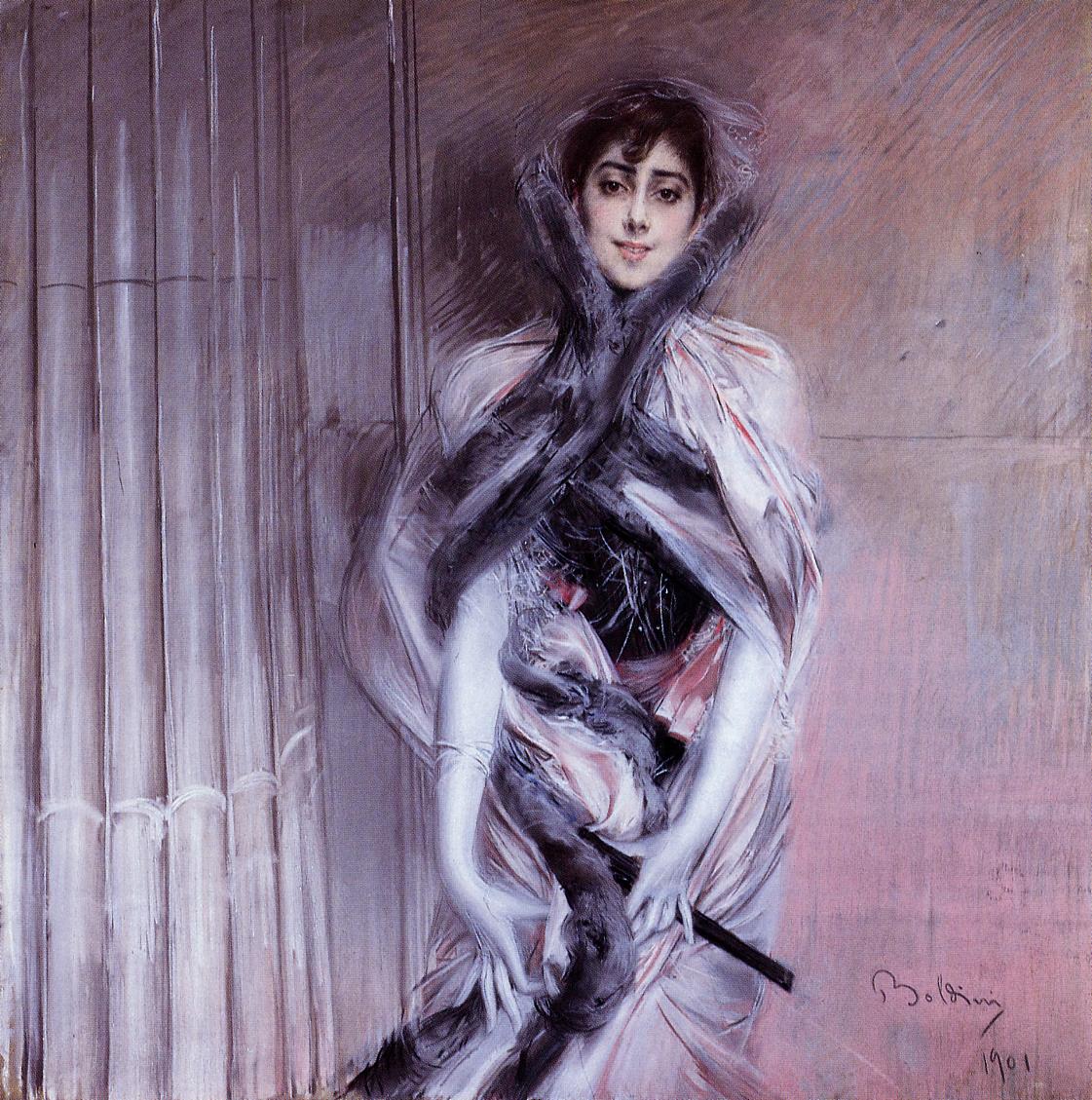 Emiliana Concha de Ossa (1901) - Giovanni Boldini Tablo