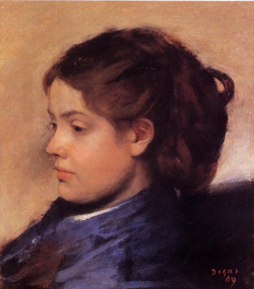 Emma Dobigny (1869) - Edgar Degas Tablo