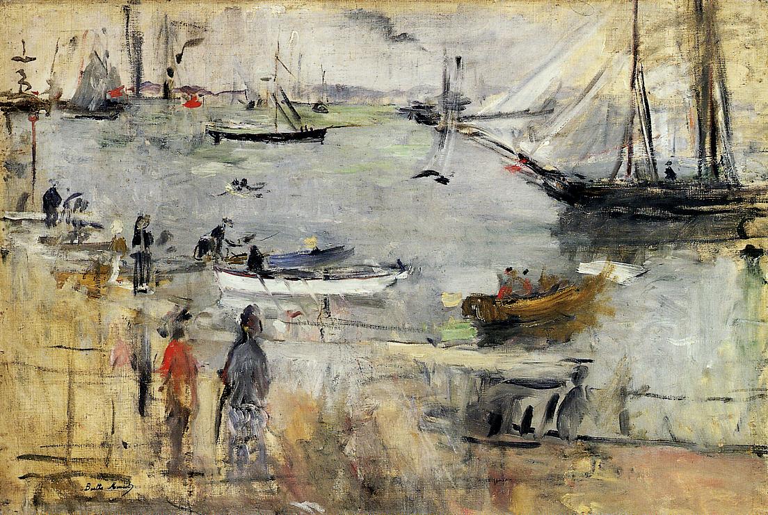 English Seascape (1875) - Berthe Morisot Tablo