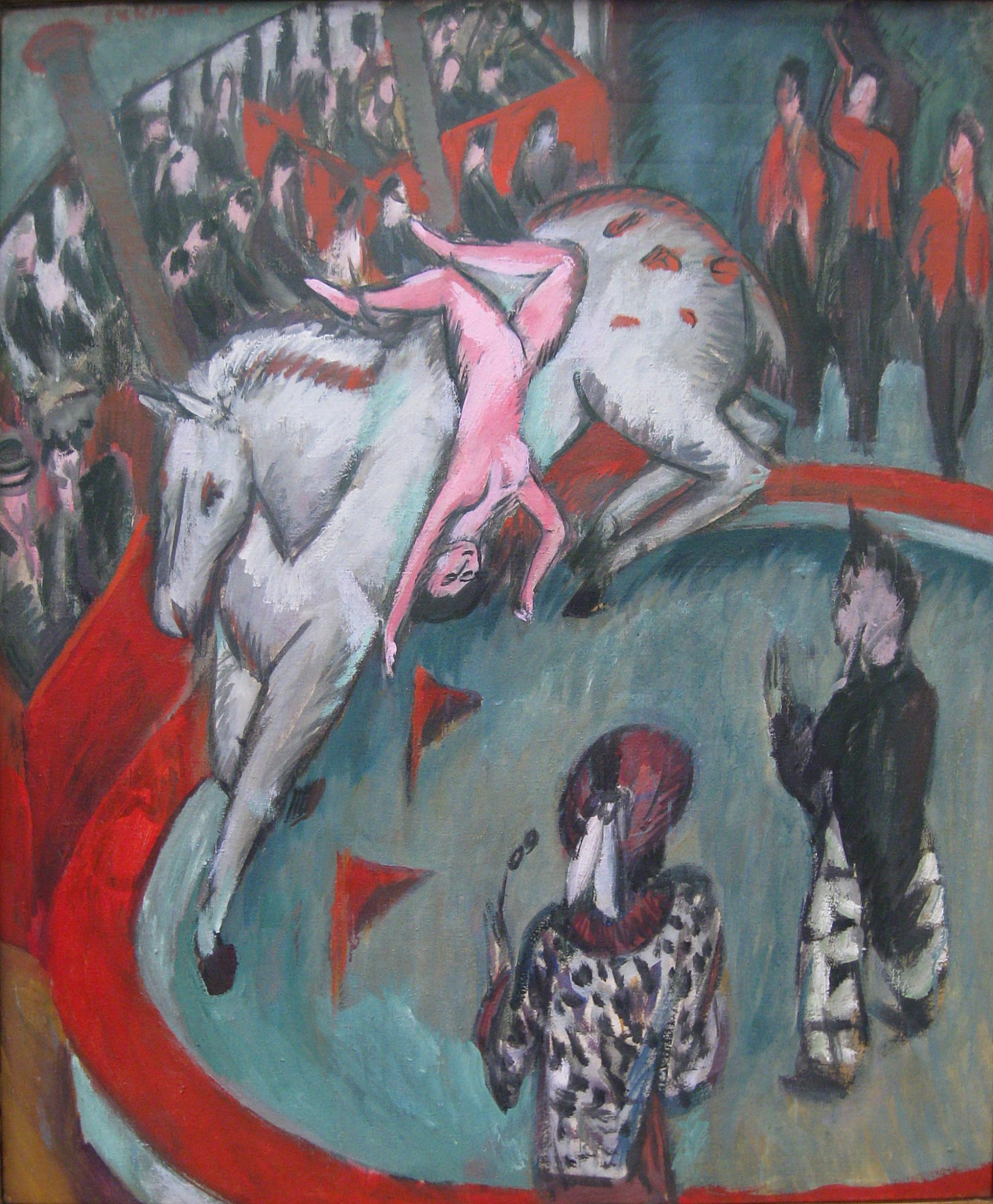 Equestrienne (1913) - Ernst Ludwig Kirchner Tablo