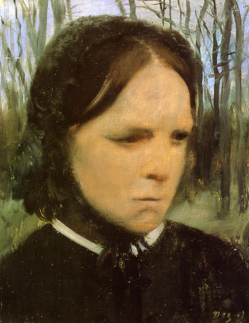 Estelle Musson Balfour (1865) - Edgar Degas Tablo
