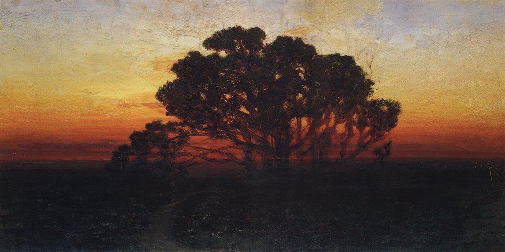 Evening (1890) - Arkhip Kuindzhi Tablo