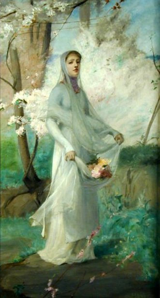 Expressions Of Beauty - Edward E. Simmons Tablo