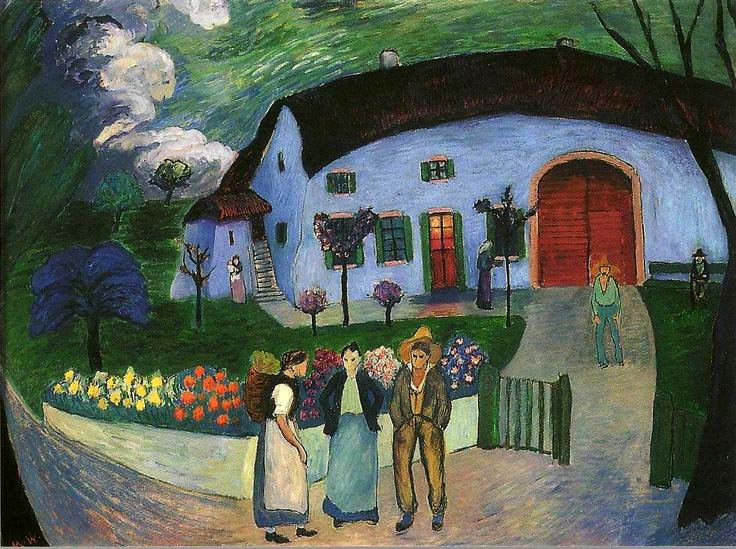 Family (1910) - Marianne von Werefkin Tablo