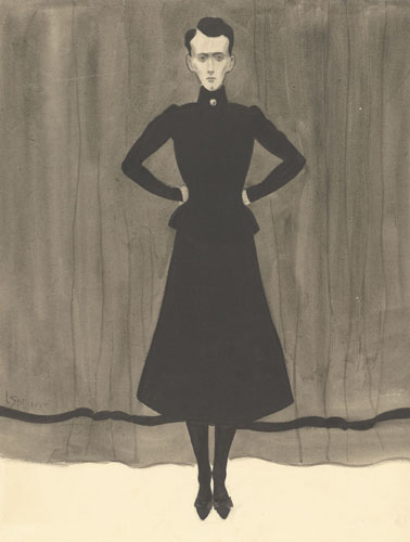 Femme en Pied (1902) - Léon Spilliaert Tablo
