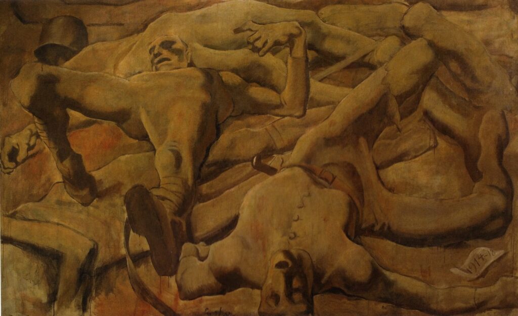 Finale (1918) - Albin Egger-Lienz Tablo