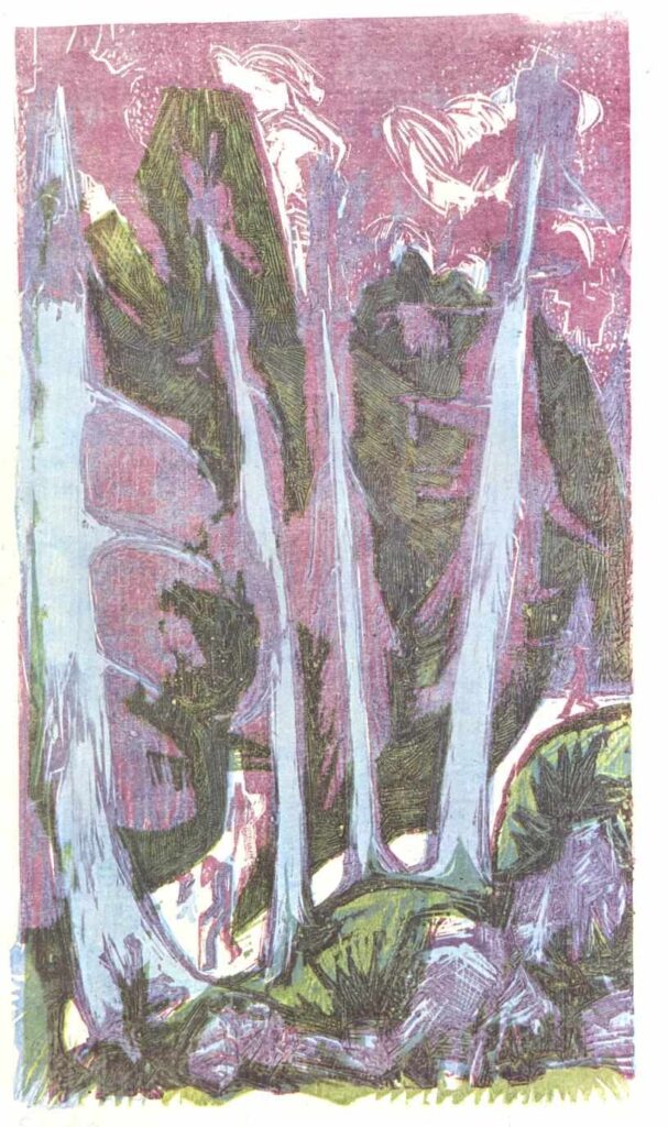 Firs - Ernst Ludwig Kirchner Tablo