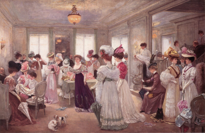 Five Hours at Paquin (1906) - Henri Gervex Tablo