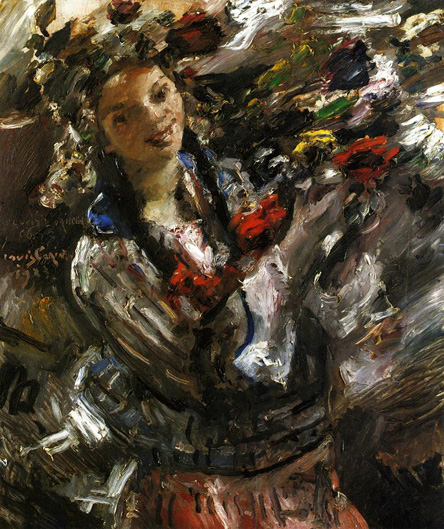 Flora (1923) - Lovis Corinth Tablo