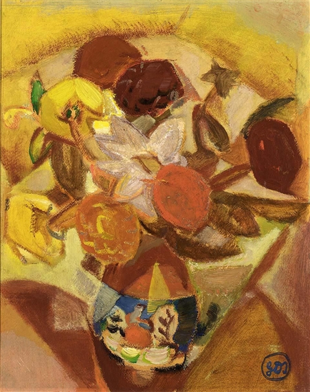 Flowers (1919) - Gustave De Smet Tablo