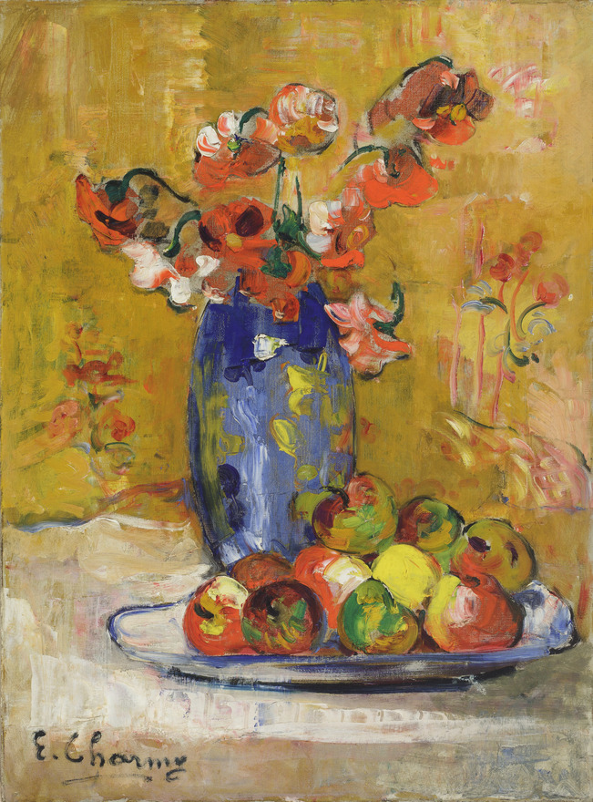 Flowers and Fruit (1904) - Émilie Charmy Tablo