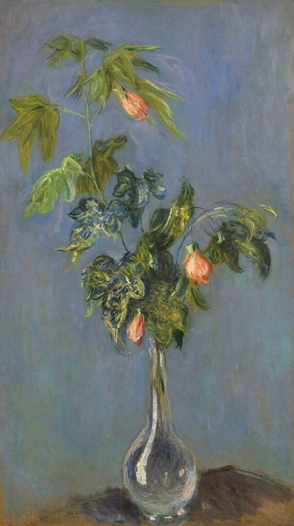Flowers in a Vase (1882) – Claude Monet Tablo