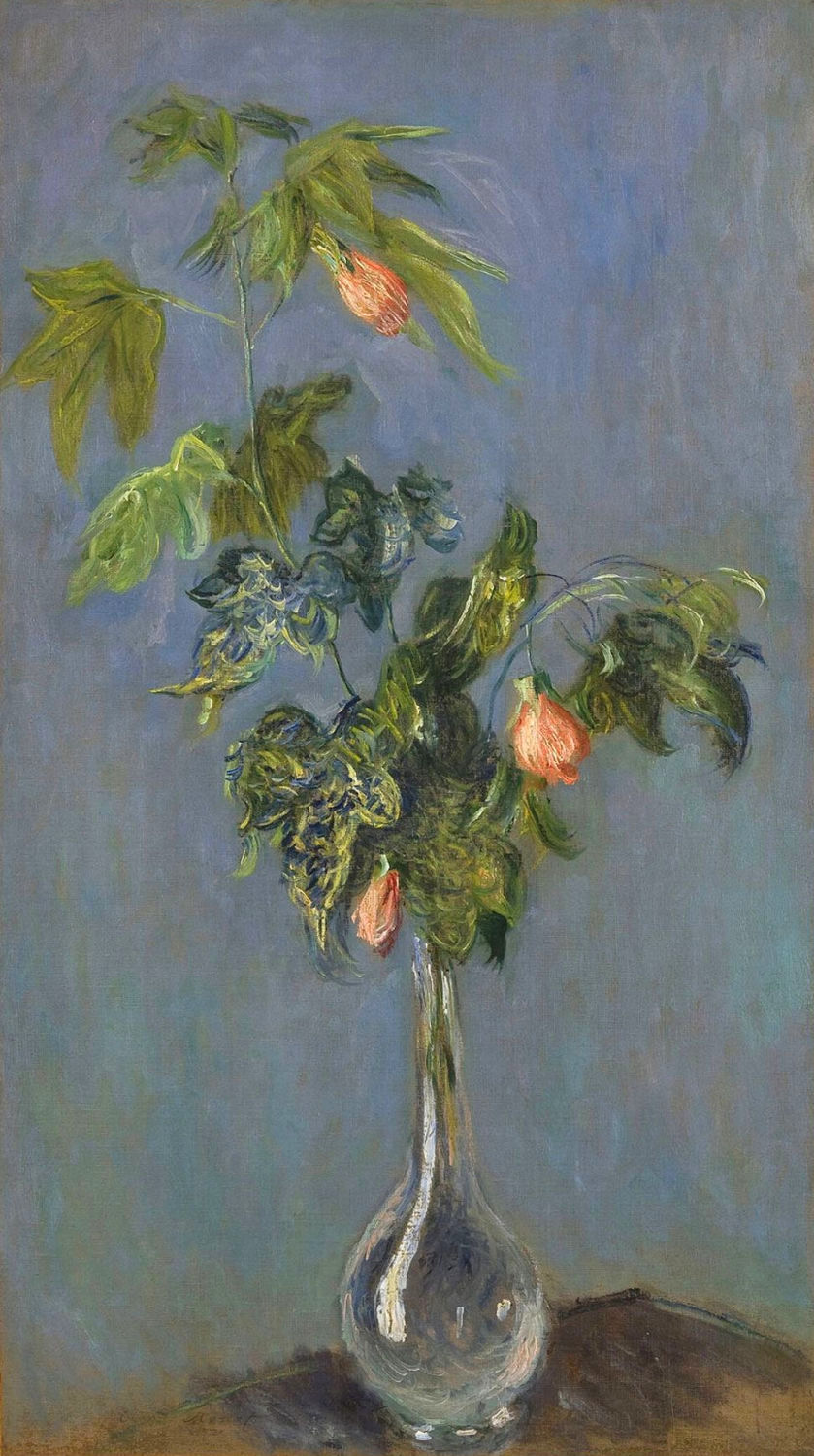 Flowers in a Vase (1882) - Claude Monet Tablo