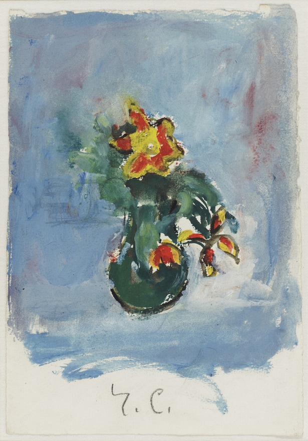Flowers in a Vase (1914) - Émilie Charmy Tablo