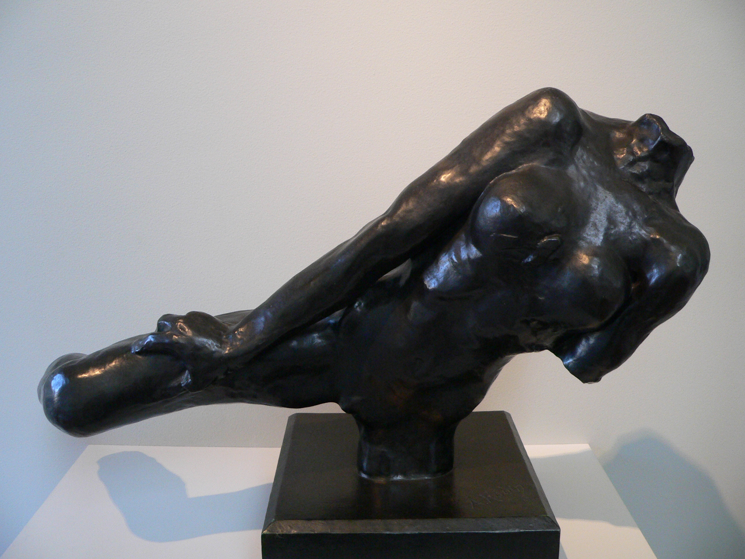 Flying Figure (1891) - Auguste Rodin Tablo