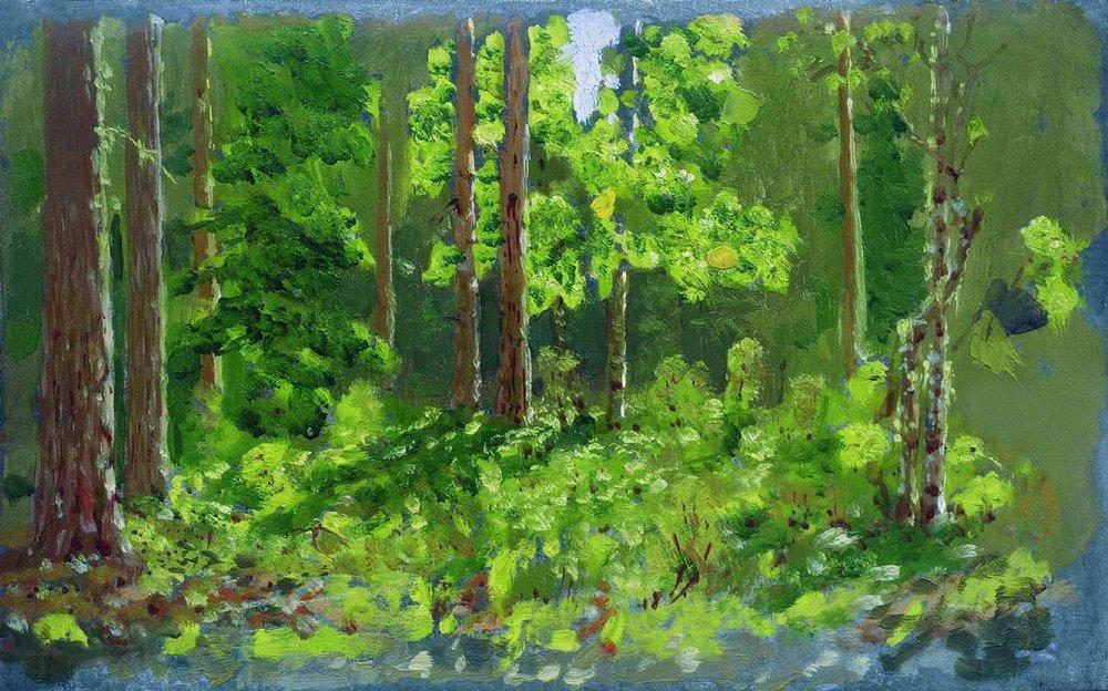 Forest (1887) - Arkhip Kuindzhi Tablo