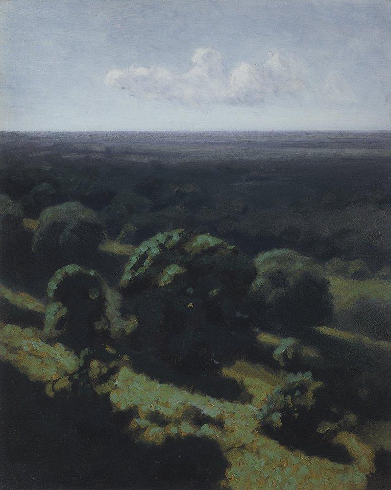 Forest expanse (1908) - Arkhip Kuindzhi Tablo