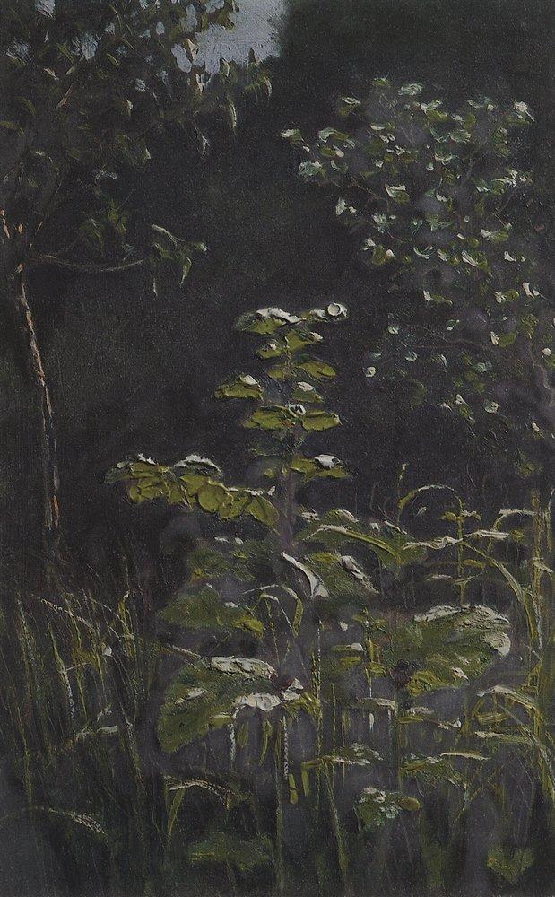 Forest. Burdock (1908) - Arkhip Kuindzhi Tablo