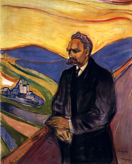 Friedrich Nietzsche (1906) - Edvard Munch Tablo