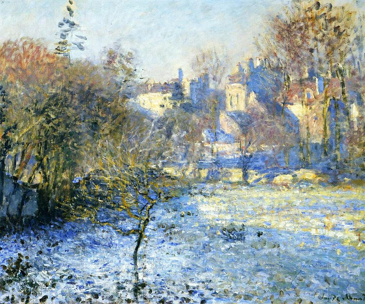 Frost (1875) - Claude Monet Tablo