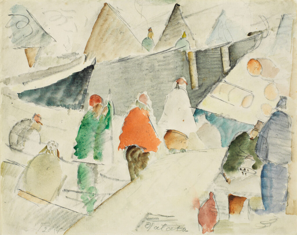 Galata (1920) - Alexis Gritchenko Tablo