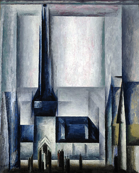 Gelmeroda III (1913) - Lyonel Feininger Tablo
