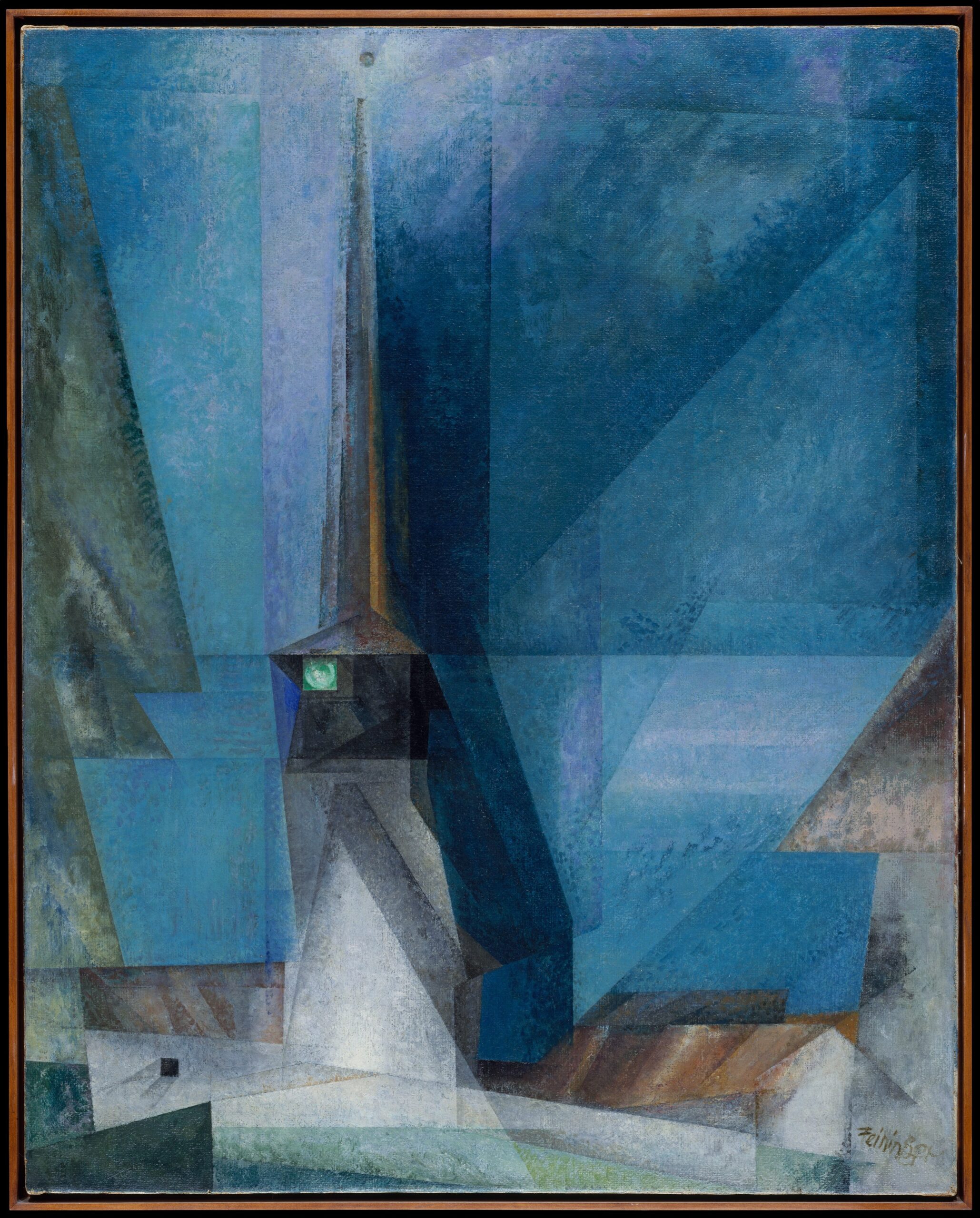 Gelmeroda XIII (1936) - Lyonel Feininger Tablo