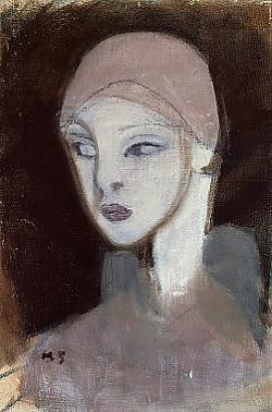 Girl From the Islands (1929) - Helene Schjerfbeck Tablo