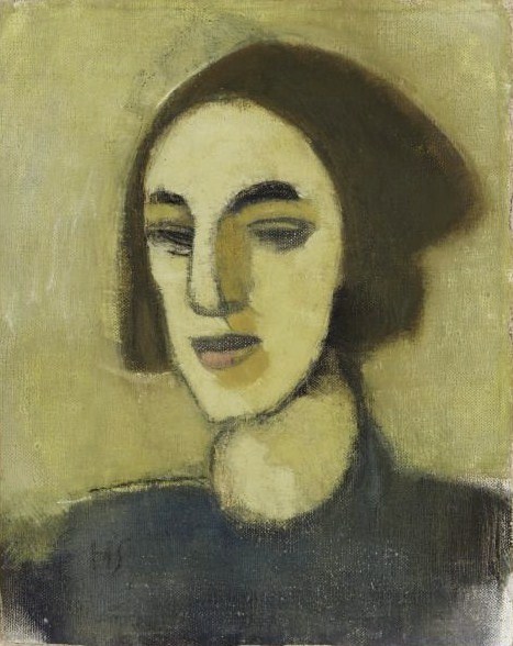 Girl from Loviisa (1941) - Helene Schjerfbeck Tablo