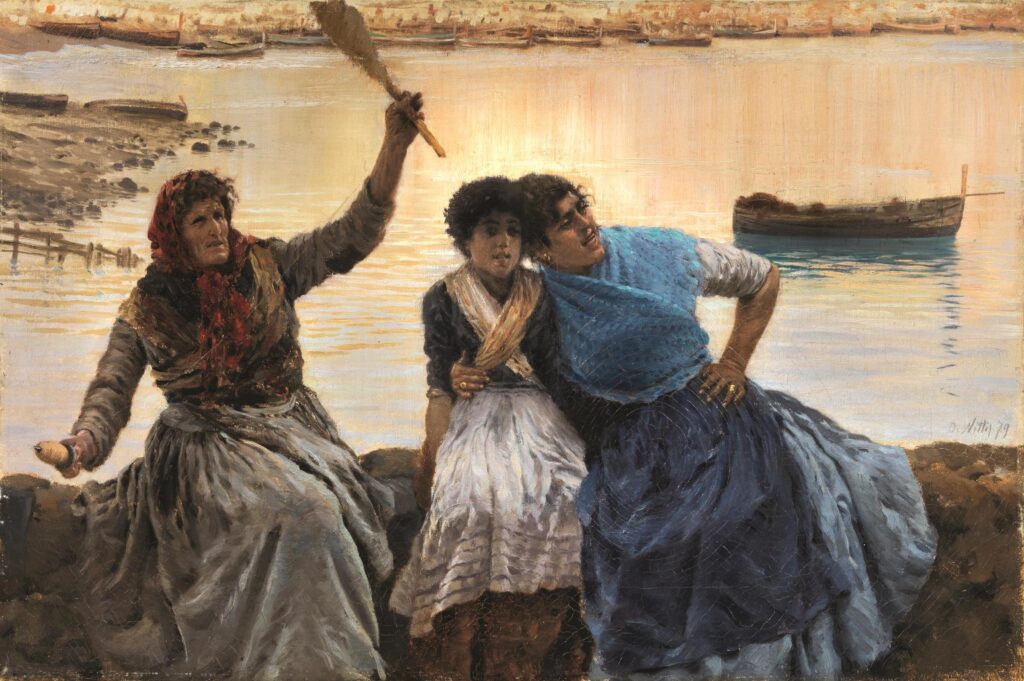 Goodbye! (1879) – Giuseppe De Nittis Tablo