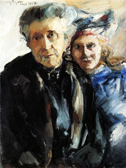 Grandmother and Granddaughter (1919) – Lovis Corinth Tablo