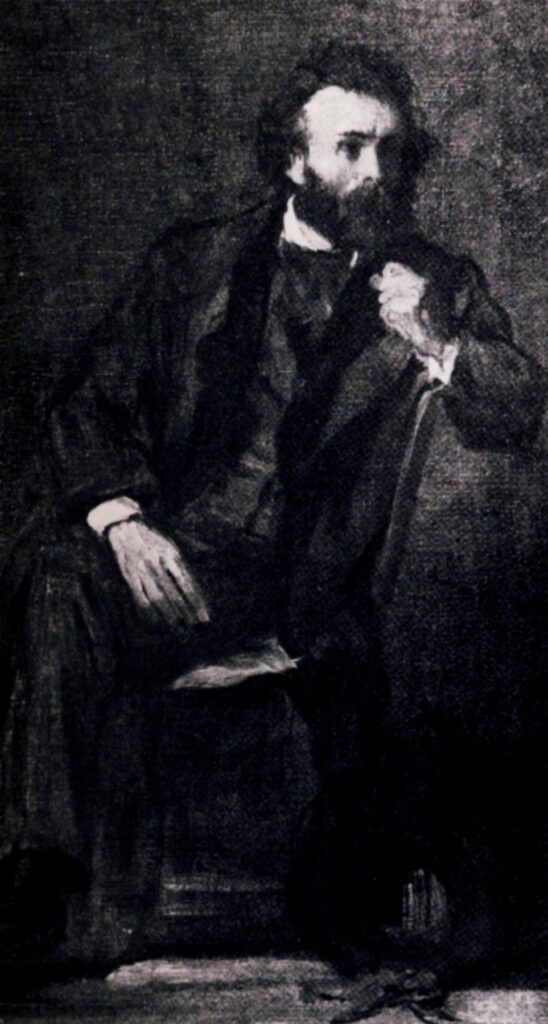 Gustave Moreau (1868) - Edgar Degas Tablo