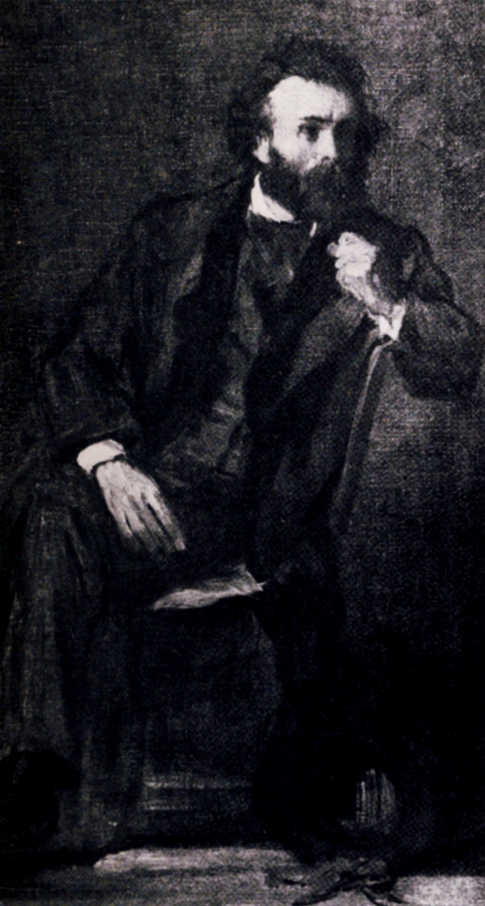 Gustave Moreau (1868) - Edgar Degas Tablo