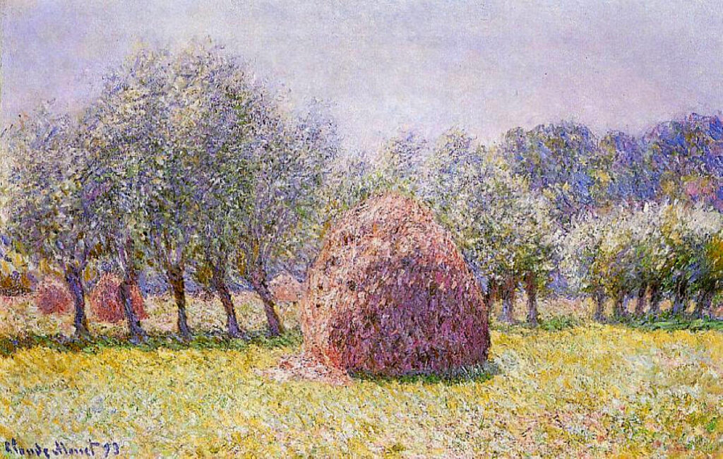 Haystack (1865) - Claude Monet Tablo